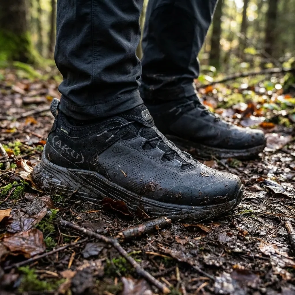 Кросівки AKU Omnia V-Light GTX 11 black/anthracite