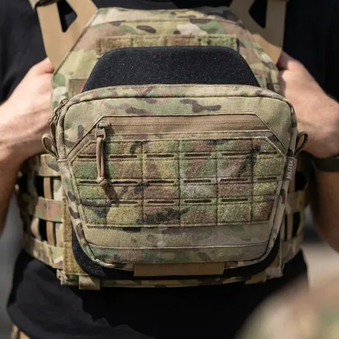 Сумка-напашник з балістичним захистом 1 класу Militex XL Cordura original USA Мультикам — фото 3