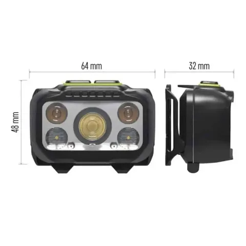 Ліхтар налобний акумуляторний Emos P3546 550 Lm 110 m Li-Pol 1000 mAh / 3×AAA — фото 6