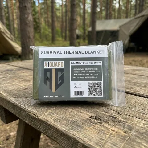Термоковдра A1G Survival Blanket - OD Green