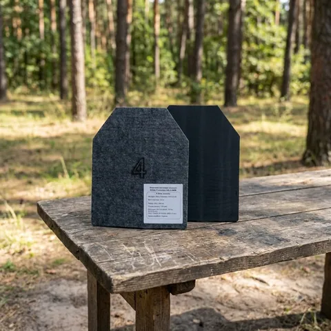 Бронеплити 4 класу захисту Miilux Protection 500, 6.5 мм (2 шт)