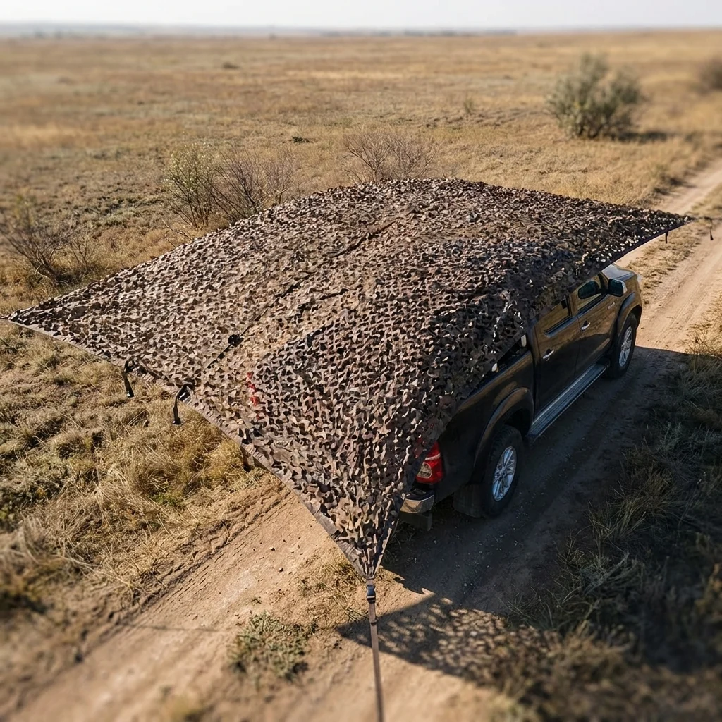 Маскувальна сітка Militex Камуфляж земля 5х10м (площа 50 кв.м.)