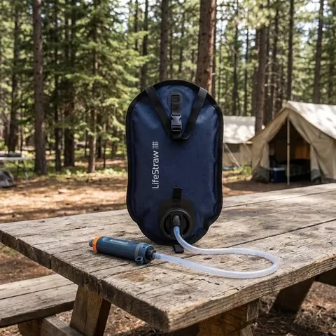 Система фільтрації води LifeStraw Peak Gravity Water Purifier System, 8 л, Mountain Blue