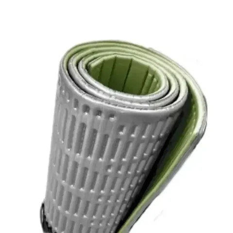 Килимок (185х55х1,5 см) BaseCamp X-Line Roll Foiled Mat IXPE Олива — фото 4