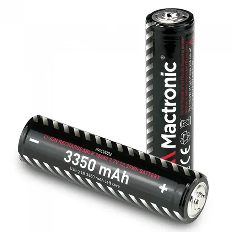 Акумулятор Mactronic Li-ion 18650 3350 mAh (RAC0026) — фото 2