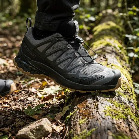 Кросівки Salomon XA PRO Forces 6 Castlerock/Gum/Black – легкі тактичні кросівки з Quicklace та Contagrip — фото 3