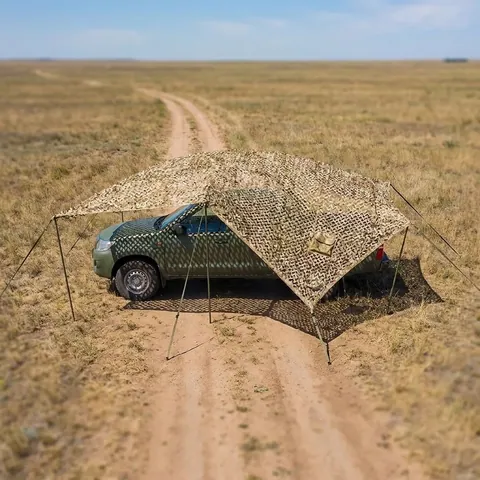 Маскувальна сітка Militex для окопів та бліндажів Піксель 5х8м (площа 40 кв.м.)