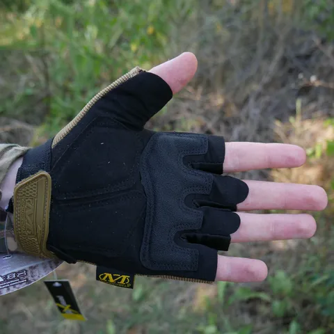 Безпалі рукавиці койот Mechanix MXK-2 — фото 12
