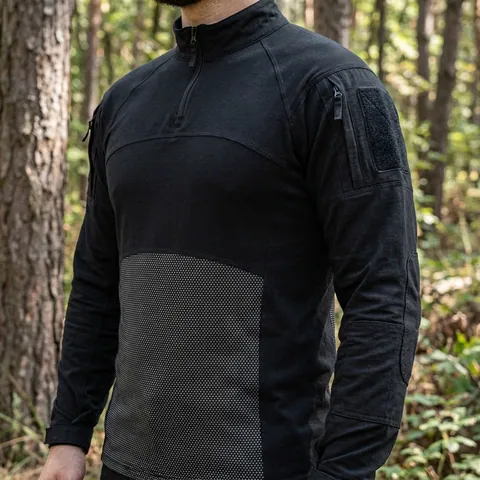 Бойова сорочка Tactical Series Long Sleeve з довгим рукавом та кишенями на плечах — фото 3