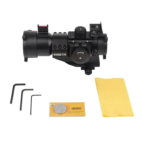 Коліматорний приціл SIGETA EasyDot 1x30 Red/Green Killflash — фото 7