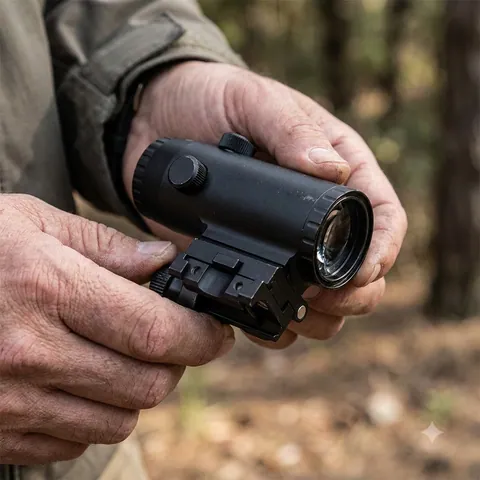 Оптичний збільшувач Vector Optics Paragon Mini 5×30 з фліп-кріпленням — фото 3