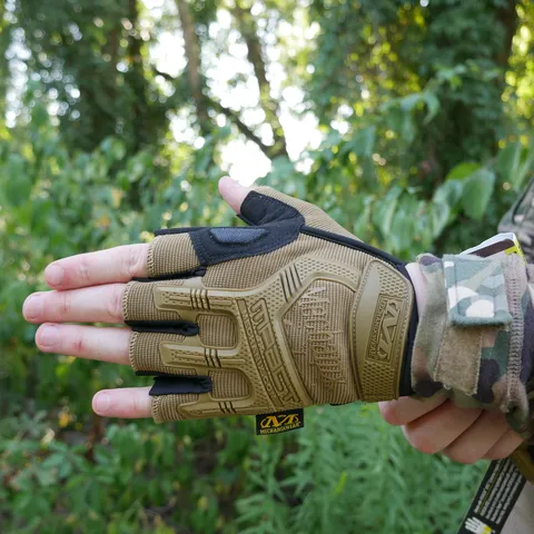 Безпалі рукавиці койот Mechanix MXK-2 — фото 11