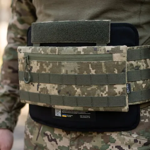 Захист живота/кишківника Kiborg з балістичним захистом 2 клас Militex Піксель — фото 3