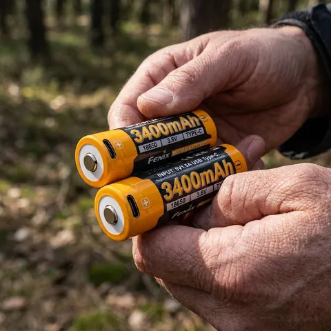 Акумулятор 18650 Fenix (3400 mAh) Type-C V3.0 — фото 3
