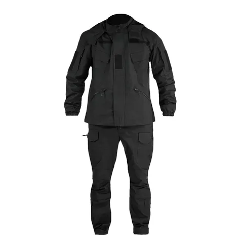 Польовий костюм FS Stretch-RipStop (Кітель та штани) для ЗСУ - Чорний — фото 2
