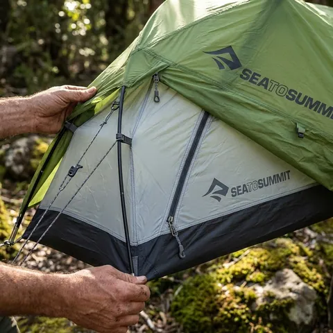 Намет двомісний Sea to Summit Alto TR2 Plus, Fabric Inner, Sil/PeU Fly, NFR, Green (STS ATS2039-02170406) — фото 3