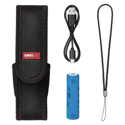 Ліхтар акумуляторний Emos P3180 Ultibright 80 600 Lm 2600 mAh метал фокус — фото 8