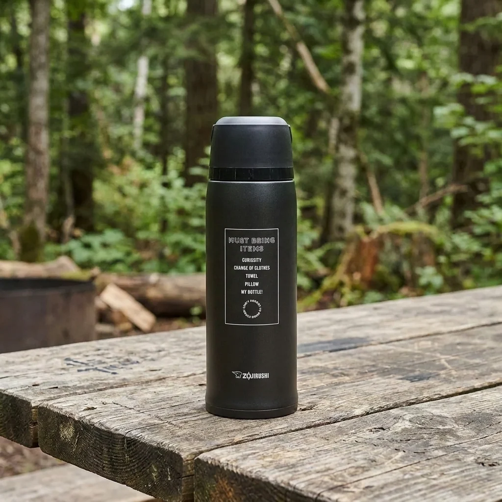Термос чорний Zojirushi SJ-JS08BA 0.8 л
