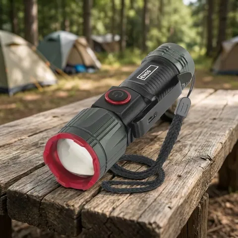 Ліхтар акумуляторний Emos P3120 300 Lm 700 mAh Li-Ion метал фокус