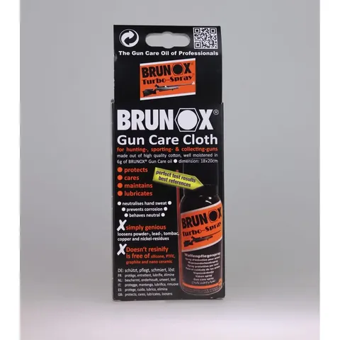 Brunox Gun Care серветки для догляду за зброєю 5шт в коробці — фото 6