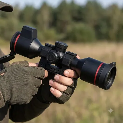 Тепловізійний приціл Guide TU650L 3.0 з лазерним далекоміром 1500 м (640×512, 12 мкм) — фото 3