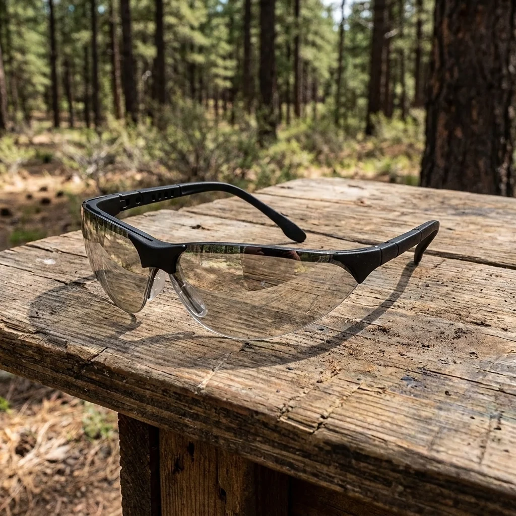 Окуляри захисні ProGuard Rendezvous (indoor/outdoor mirror) дзеркальні напівтемні, Чорний