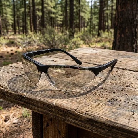 Окуляри захисні ProGuard Rendezvous (indoor/outdoor mirror) дзеркальні напівтемні, Чорний