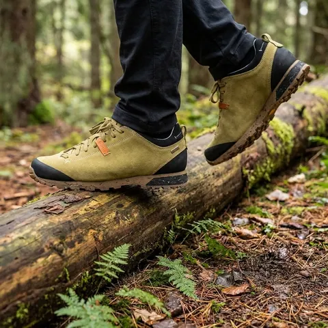 Кросівки AKU Bellamont 3 Suede GW 5.5 olive-mustard — фото 3