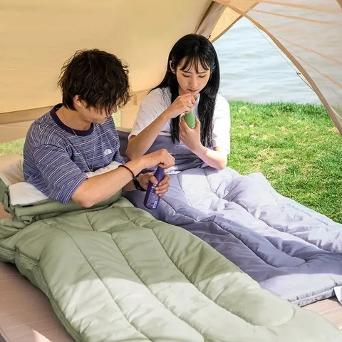 Спальник Naturehike H150 NH19S015-D, (18-25°C), p-р L, фіолетовий — фото 6