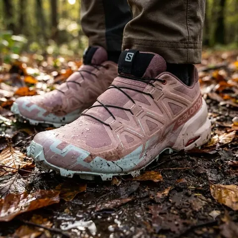 Кросівки Salomon SPEEDCROSS 6 Women Mahogany Rose/Hushed Violet (жіночі трейлові, літні)