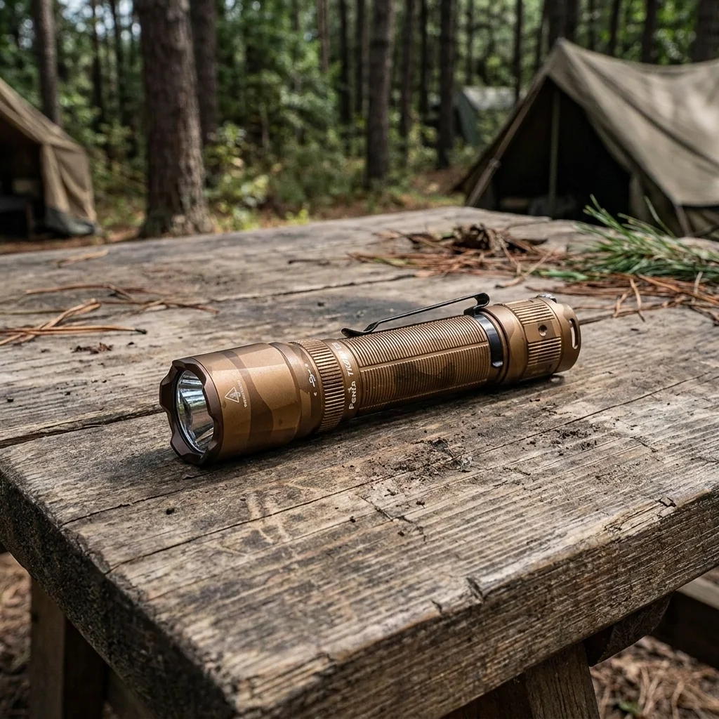 Ліхтар тактичний Fenix TK20R UE, камуфляж