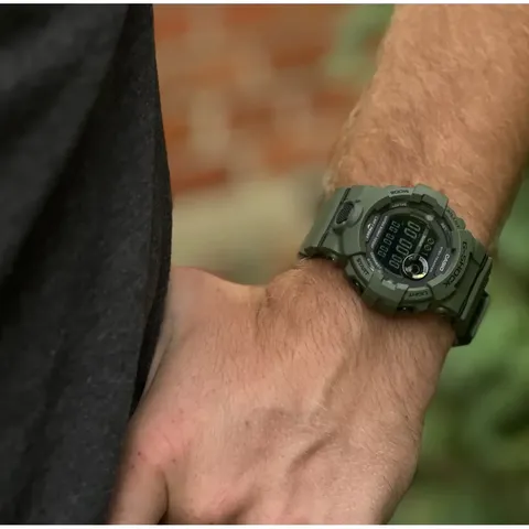 Годинник Casio G-SHOCK G-SQUAD GBD-800UC - олива — фото 6