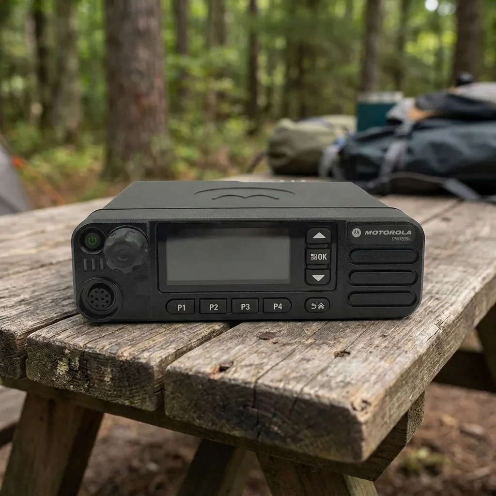 Професійна автомобільна цифрова рація Motorola DM4600e VHF HP (MDM28JQN9VA2AN)
