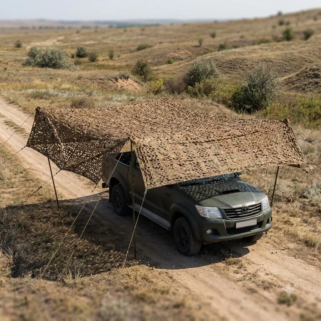 Маскувальна сітка Militex Хижак 6х8м (площа 48 кв.м.)