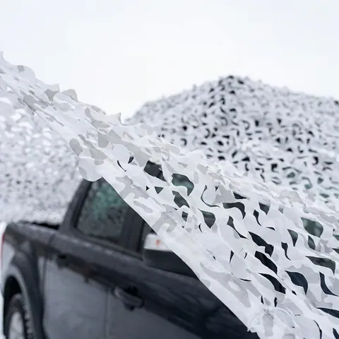 Маскувальна сітка Militex для авто Зимовий мультикам 3х2,5м (площа 7,5 кв.м.) — фото 3