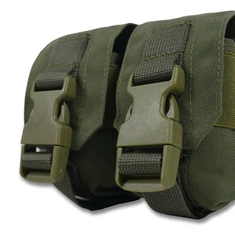 Підсумок під 2 гранати Kiborg GU Double Mag Pouch (Хакі) — фото 9