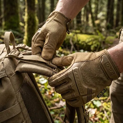 Тактичні рукавиці койот Mechanix
