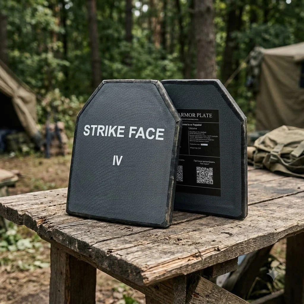 Комплект бронеплити gen.2 Miilux 4 клас захисту по 3.8кг