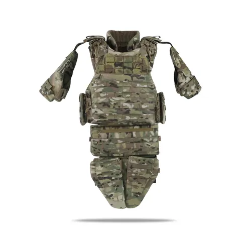 Бронежилет Militex Modular X-1 з балістичним пакетом (2 клас) | Multicam | Cordura USA | Розмір — фото 2