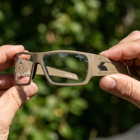 Захисні окуляри Gatorz Specter, Photochromic, ANSI Z87.1 Mil-Spec Ballistic, Tan Cerakote - GZ-08-305 — фото 3