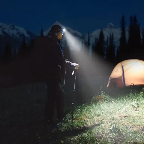 Ліхтар налобний Naturehike CNK2450ZM010, коричневий — фото 9