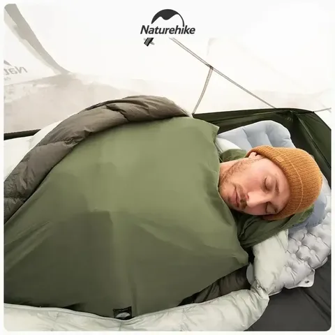Підкладка для спального мішка Naturehike CNH22SD016, нейлон, зелена — фото 7