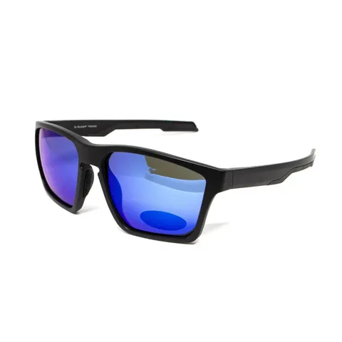 Окуляри BluWater Sandbar Polarized (G-Tech blue), дзеркальні сині, Чорний — фото 4