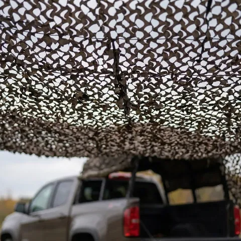 Осіння маскувальна сітка Militex Камулфяж земля 20х20 (площа 400 кв.м.) — фото 3