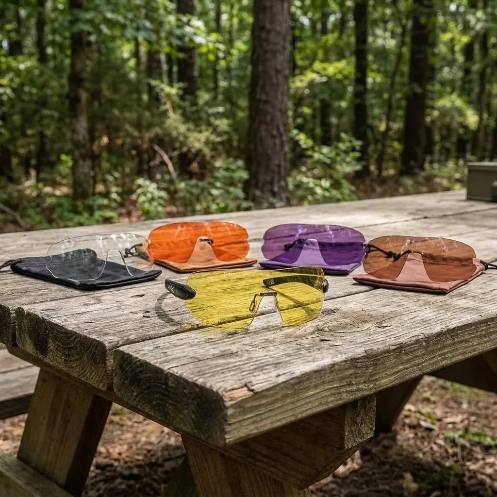 Окуляри балістичні Wiley X WX Detection. 5 лінз (Clear/Yellow/Orange/Purple/Copper). Мatt black