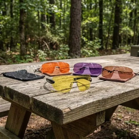 Окуляри балістичні Wiley X WX Detection. 5 лінз (Clear/Yellow/Orange/Purple/Copper). Мatt black