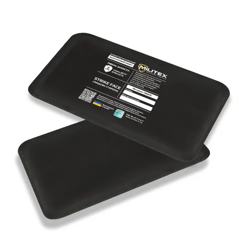 Балістичний захист 2 класу для плитоноски Militex Pro Series (S-M) 25,5*14,3 см камербанд, 1 шт — фото 4