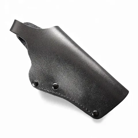 Шкіряна кобура поясна під Colt | чорна — фото 6