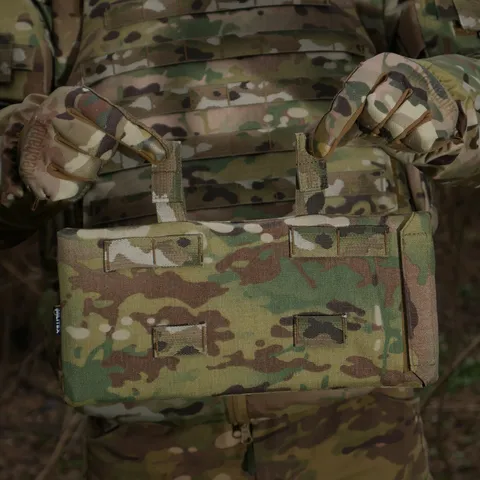 Захист попереку з балістичним пакетом 1 клас захисту Militex cordura USA Multicam — фото 12