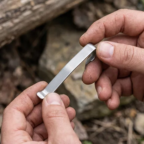 СТАЛЕВА МАТОВА КЛІПСА ДЛЯ LEATHERMAN SURGE, CHARGE, WAVE — фото 3